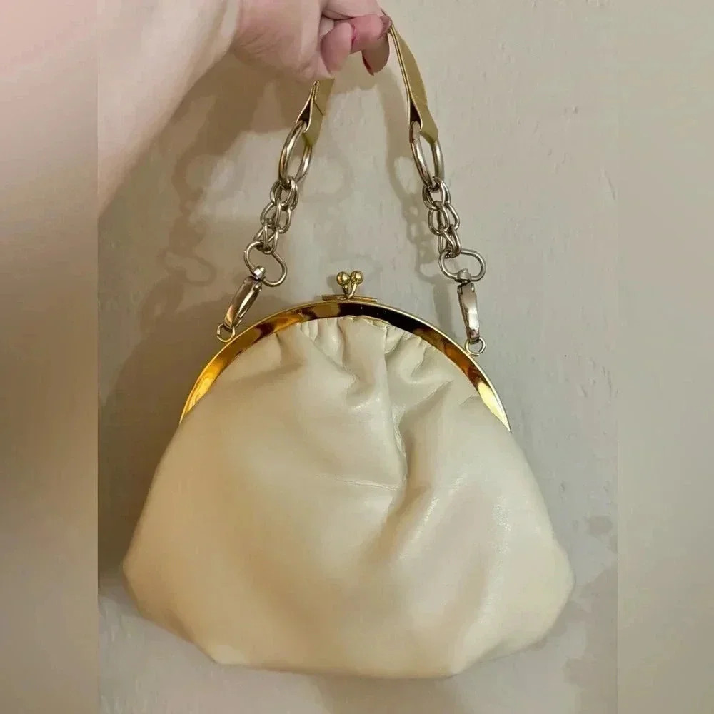 Vintage 80’s Chain Purse Wristlet Shoulder Bag 90’s Kitsch - Picture 8 of 11